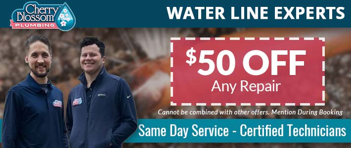 woodruff water lines Cherry Blossom Plumbing